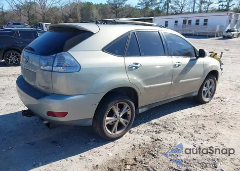 2008 Lexus Rx 400H from USA, damaged, VIN JTJHW31U582045582
